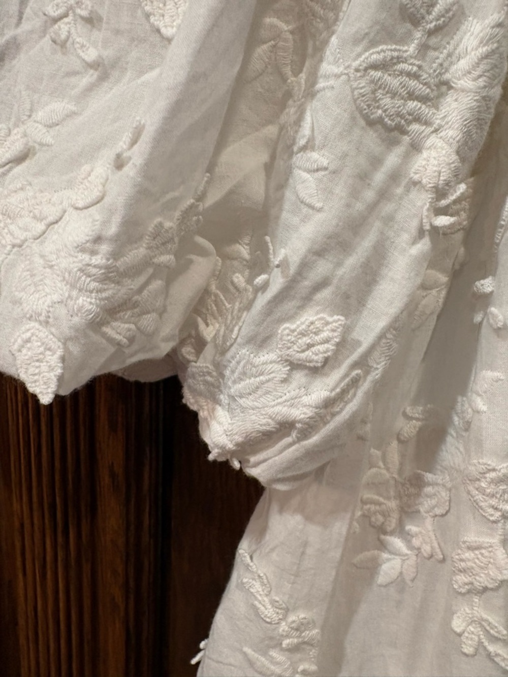 City Chic White Embroidered Mini Dress - Picture 6 of 12